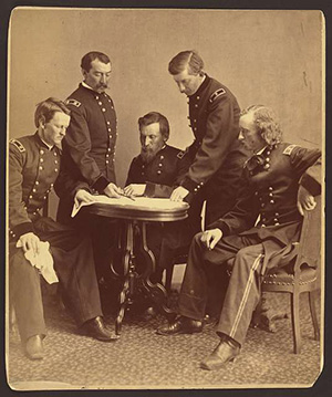 Custer and generals