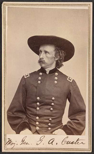 George Armstrong Custer portrait